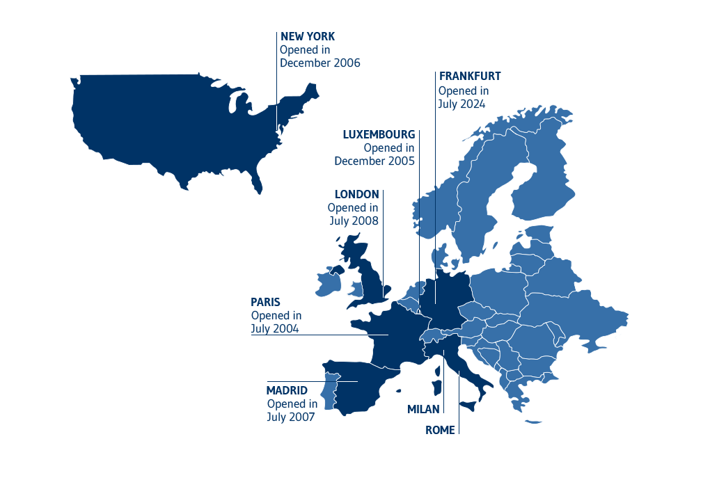 perché mediobanca presenza internazionale