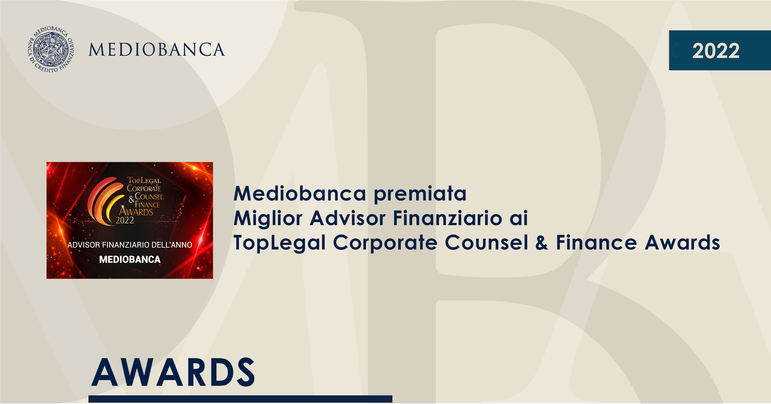 TOP LEGAL AWARDS con sigillo